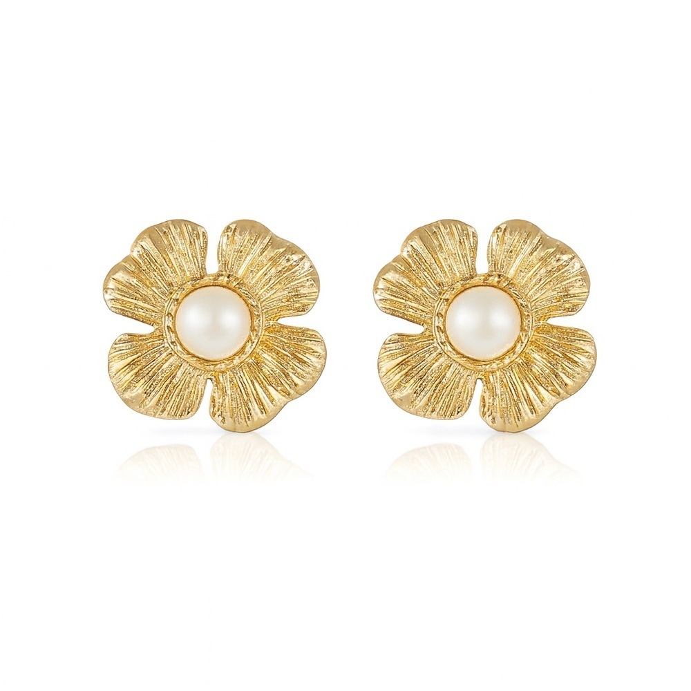 ⚜️Gold Flower Stud Earrings